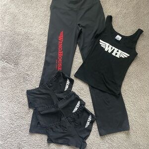 Hooters Black Athletic Shorts